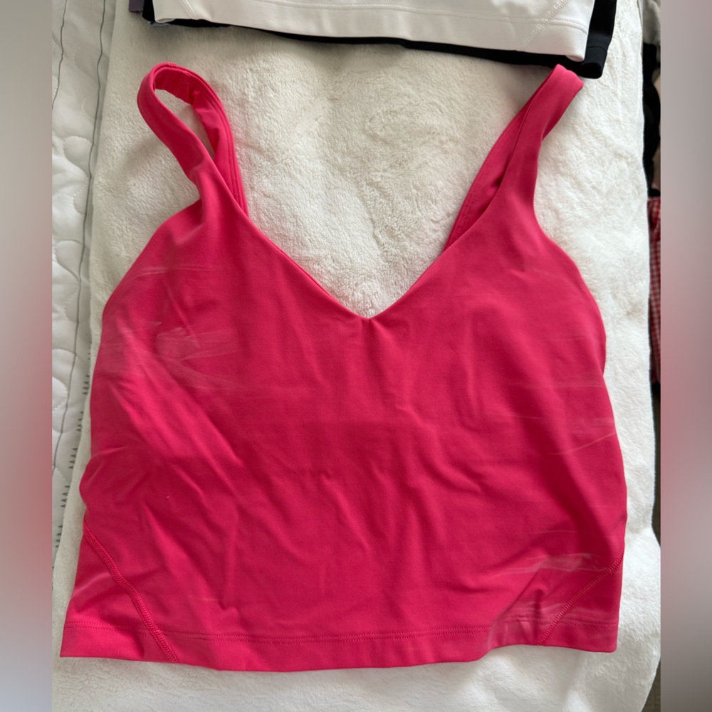 lululemon athletica Pink Tank Top